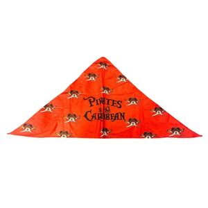 Disney Parks Pirates of the Caribbean Mickey Mouse Red Bandana Headscarf Costume